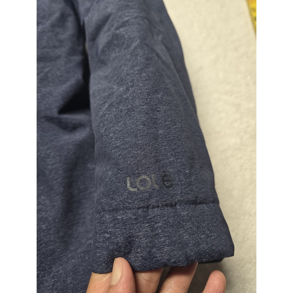 Lolë Piper Insulated Hooded Winter Jacket Women's Size L Blue Waterproof NWT - Picture 4 of 16